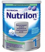 Купить nutrilon pre 1 (нутрилон) сухая смесь детская с рождения, 400г в Арзамасе