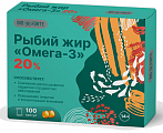 Купить рыбий жир омега-3 bioforte, капсулы 100шт бад в Арзамасе