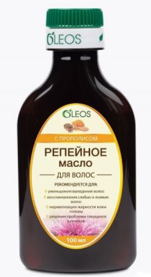 Купить oleos (олеос) масло репейное прополис, 100мл в Арзамасе