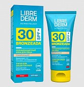 Купить librederm bronzeada (либридерм) крем солнцезащитный тонирующий для лица, 50мл spf30 в Арзамасе