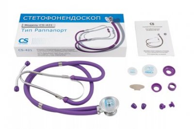 Купить стетофонендоскоп cs medica cs-421 (фиолет) в Арзамасе