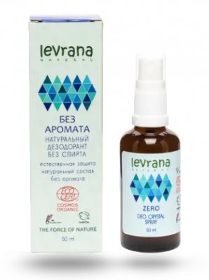 Купить levrana (леврана) дезодорант зеро без запаха, 50мл в Арзамасе