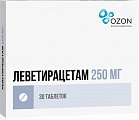 Купить леветирацетам, таблетки, покрытые пленочной оболочкой 250мг, 30 шт в Арзамасе