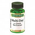 Купить nature's bounty (нэйчес баунти) мультидэй с экстрактом зеленого чая, таблетки 50 шт бад в Арзамасе
