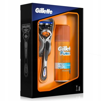 Купить gillette (жиллет) набор: fusion proglide flexball станок для бритья+гель для бритья для чувствительной кожи, 75 мл+чехол в Арзамасе