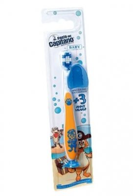 Купить pasta del сapitano (паста дель капитано) зубная щетка детская baby 3+ soft/мягкая 1 шт. в Арзамасе