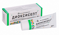 Купить диоксисепт, мазь для местного и наружного применения 5%, 50г в Арзамасе