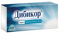 Купить дибикор, таблетки 250мг, 60 шт в Арзамасе