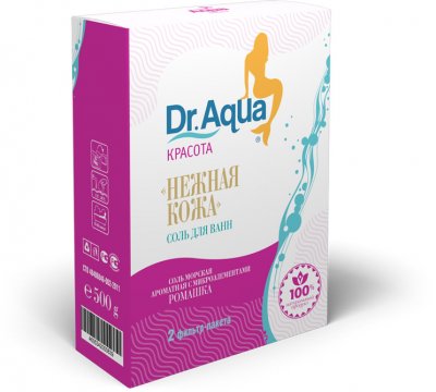 Купить доктор аква (dr.aqua) соль для ванн морская с микроэлементами ромашка, 500г в Арзамасе