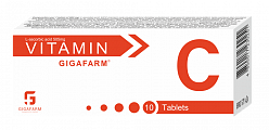 Купить витамин с гига фарм, таблетки 900мг, 10 шт бад в Арзамасе