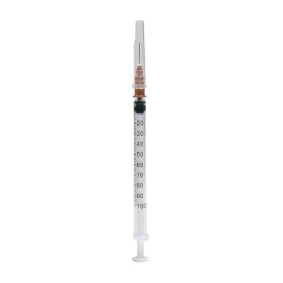 Купить шприц 1мл инекта инсулиновый трехдетальный с иглой 26g (0,45х13мм), 20 шт в Арзамасе