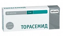 Купить торасемид, таблетки 5мг, 30 шт в Арзамасе
