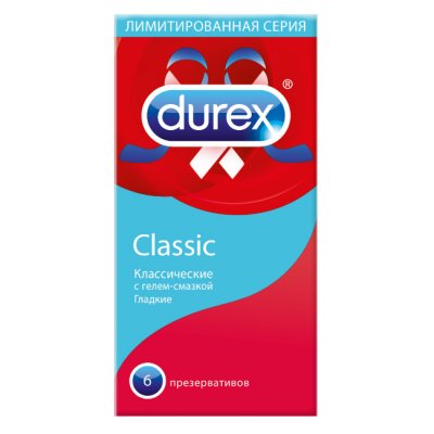 Купить durex (дюрекс) презервативы classic 6шт в Арзамасе