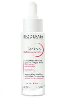 Купить bioderma sensibio defensive (биодерма сенсибио) сыворотка для чувствительной кожи лица, 30мл в Арзамасе