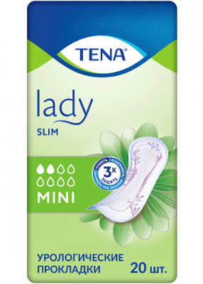 Купить tena (тена) прокладки, lady slim mini, 20 шт в Арзамасе