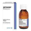 Купить депакин, сироп 57,64мг/мл, флакон 150мл в Арзамасе