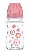 Купить canpol (канпол) бутылочка pp easystart с широким горлышком антиколиковая с 3 месяцев розовая, 240 мл в Арзамасе