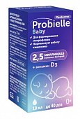 Купить probielle baby (пробиэль), суспензия для внутреннего применения, 10мл бад в Арзамасе