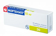 Купить мертенил, таблетки, покрытые пленочной оболочкой 10мг, 30 шт в Арзамасе