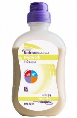 Купить nutrison (нутризон) эдванст пептисорб, смесь для энтерального питания, бутылка 500мл в Арзамасе