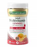 Купить nature's bounty (нэйчес баунти) мультивитамины для взрослых, пастилки жевательные-гаммис массой 2г, 60 шт бад в Арзамасе