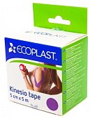 Купить ecoplast лента фиксирующая кензио тейп 5см х 5м фиолетовый в Арзамасе