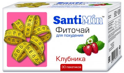 Купить сантимин, клубника чай пак №30_бад (советевропродукт, россия) в Арзамасе