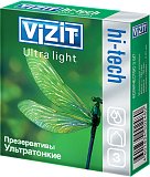 Vizit (Визит) презервативы Hi-Tech Ultra Light ультратонкие 3шт