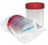 Купить контейнер для биопроб стерильный 100мл, в индивидуальной упаковке в Арзамасе
