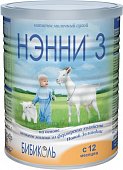 Купить нэнни 3 смесь на основе натурального козьего молока с пребиотиками с 12 месяцев, 400г в Арзамасе