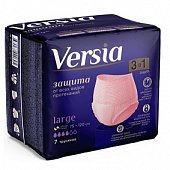 Купить versia (версиа), трусы впитывающие для взрослых ультратонкие размер l, 7 шт в Арзамасе
