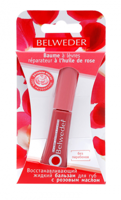 Купить belweder (бельведер) бальзам для губ жидкий восстанавливающий с розовым маслом 7г в Арзамасе