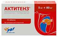 Купить актитенз, таблетки 5 мг + 80 мг, 30 шт в Арзамасе