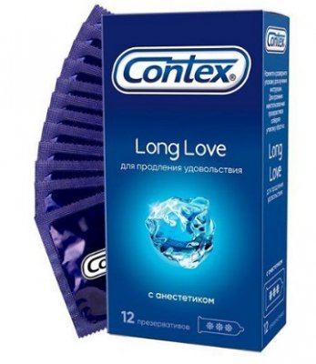 Купить contex (контекс) презервативы long love продлевающие 12шт в Арзамасе