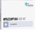 Купить ирбесартан, таблетки 300мг, 28 шт в Арзамасе