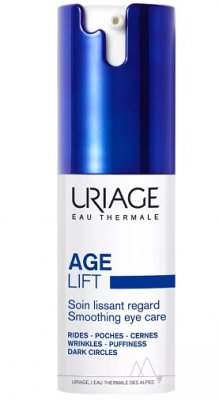 Купить uriage age lift (урьяж эйдж лифт) крем для контура вокруг глаз разглаживающий, флакон-помпа 15мл в Арзамасе
