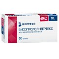 Купить бисопролол-вертекс, таблетки, покрытые оболочкой пленоч 10мг, 60 шт в Арзамасе