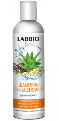 Купить labbio (лаббио) шампунь сульсеновый против перхоти, 250мл в Арзамасе