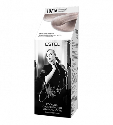 Купить estel (эстель) краска-уход для волос celebrity тон 10/16 полярный блондин в Арзамасе
