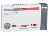 Купить моксонидин-алиум, таблетки покрытые пленочной оболочкой 0,2мг, 90 шт в Арзамасе