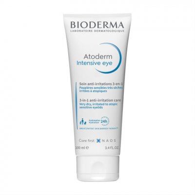 Купить bioderma atoderm (биодерма атодерм) крем для кожи вокруг глаз 3 в 1 интенсивный уход 100мл в Арзамасе