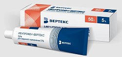 Купить ибупрофен-вертекс, гель для наружного применения 5%, 50г в Арзамасе