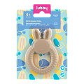 Купить lubby (лабби) прорезыватель зайка на круге с 4 месяцев, 32070 в Арзамасе