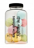Купить fabrik cosmetology (фабрик косметик) шарики бурлящие маленькие для ванны rainbow balls 200 гр в Арзамасе