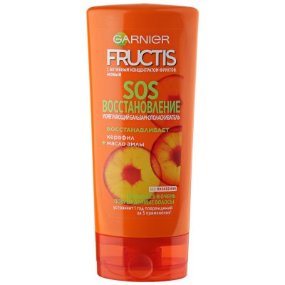 Купить garnier fructis (гарньер фруктис) бальзам для волос sos-восстановление, 200мл в Арзамасе