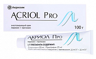 Купить акриол про, крем для местного и наружного применения 2,5%+2,5%, туба 100г в Арзамасе