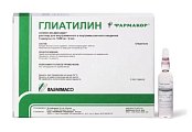 Купить глиатилин, раствор для внутривенного и внутримышечного введения 1000мг/4мл, ампулы 4мл, 3 шт в Арзамасе
