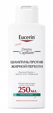 Eucerin Dermo Capillaire (Эуцерин) Дермо Капилляр шампунь-гель против жирной перхоти 250 мл