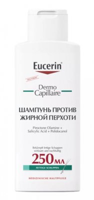 Купить eucerin dermo capillaire (эуцерин) шампунь-гель против перхоти 250 мл в Арзамасе