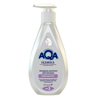 Купить aqa dermika (аква дермика), молочко для малыша липидное, 250мл в Арзамасе